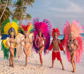 Carnival Dancers - bring colour to your Festival themed event